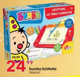 Yess bumba lichttafel aanbieding