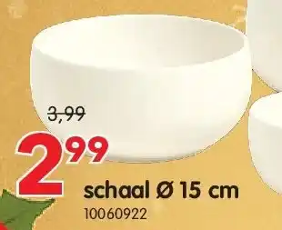 Yess schaal Ø 15 cm aanbieding