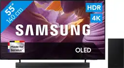 Coolblue Samsung 55 OLED 4K S85F (2025) + Samsung HW-B66CF Noir aanbieding