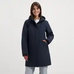 Decathlon Elina Dames - Softshell winterjas - Gevoerd - Navy aanbieding