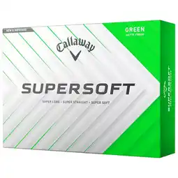 Decathlon Callaway Supersoft Golfballen 12 Pack Groen Nieuw aanbieding