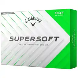 Decathlon Callaway Supersoft Golfballen 12 Pack Groen Nieuw aanbieding
