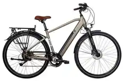 Decathlon Bicyklet Basile Elektrische Stadsfiets Shimano Acera/Altus 8S 504 Wh 700 mm Grij aanbieding