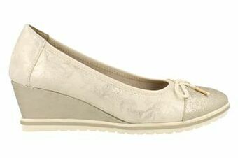 Berca Shoes Tamaris Pump Dames Touch It - Beige aanbieding