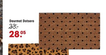 Kwantum Deurmat Dotsero aanbieding