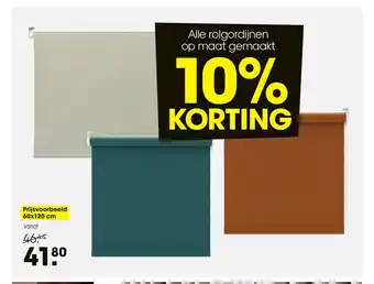 Kwantum Alle rolgordijnen op maat gemaakt 60 x 120 cm aanbieding