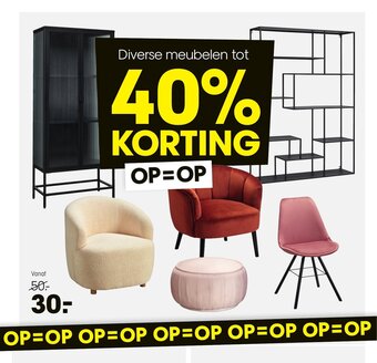 Kwantum Diverse meubelen aanbieding