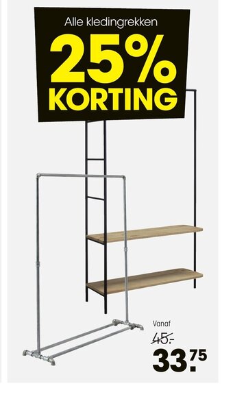 Kwantum Alle kledingrekken aanbieding