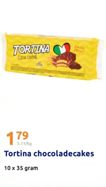 Action Tortina chocoladecakes aanbieding