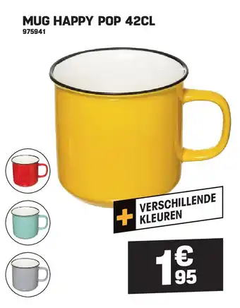 Electro Depot MUG HAPPY POP 42CL aanbieding