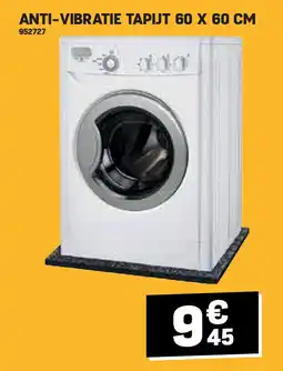 Electro Depot ANTI-VIBRATIE TAPIJT 60 X 60 CM aanbieding