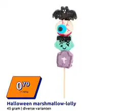 Action Halloween marshmallow-lolly aanbieding