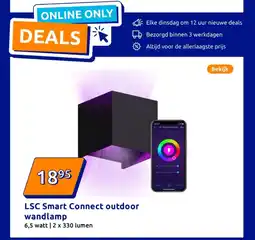 Action LSC Smart Connect outdoor wandlamp aanbieding