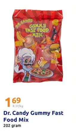 Action Dr. Candy Gummy Fast Food Mix aanbieding