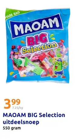 Action MAOAM BIG Selection uitdeelsnoep aanbieding