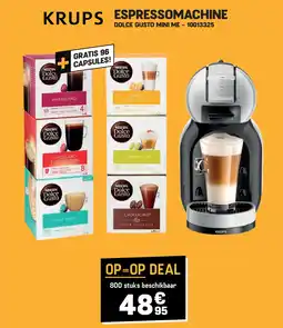 Electro Depot Krups ESPRESSOMACHINE DOLCE GUSTO MINI ME aanbieding