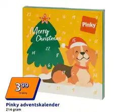 Action Pinky adventskalender aanbieding