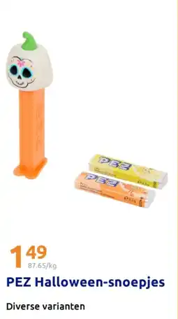 Action PEZ Halloween-snoepjes aanbieding