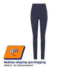 Action Redmax shaping sportlegging aanbieding