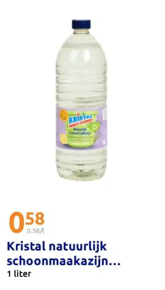 Action Kristal natuurlijk schoonmaakazijn Lavendel aanbieding