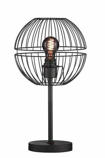 Zelfbouwmarkt Tafellamp Zwart Excl Lamp 1xe27 Hoogte 45cm aanbieding
