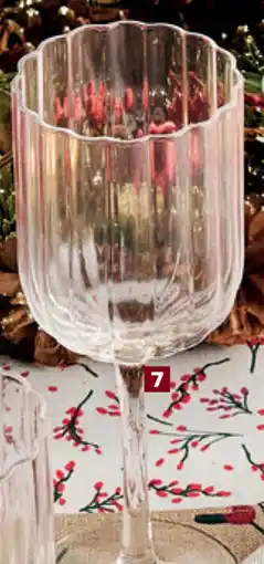 Carrefour Set van 4 Wijnglazen aanbieding