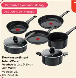 Carrefour Kookkassortiment Intens'Ceram aanbieding