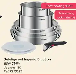 Carrefour 8-Delige set Ingenio Emotion aanbieding