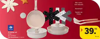 Carrefour 12 Delige set aanbieding