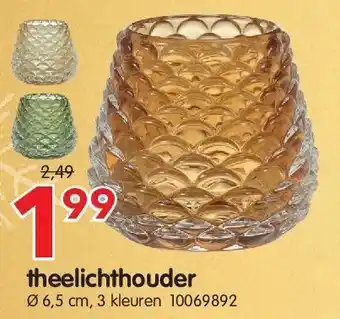 Yess theelichthouder aanbieding