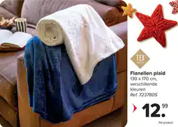 Carrefour Flanellen Plaid aanbieding