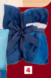 Carrefour Plaid met Sherpa Voering Stitch aanbieding