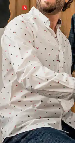 Carrefour Fantasiehemd voor Heren aanbieding