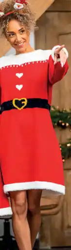 Carrefour Kerstjurk voor Dames aanbieding