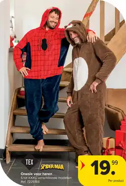 Carrefour Onesie voor Heren aanbieding