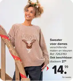 Carrefour Sweater voor dames aanbieding
