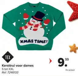 Carrefour Kersttrui voor Dames aanbieding