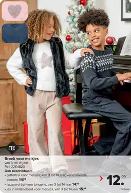 Carrefour Broek voor Meisjes aanbieding