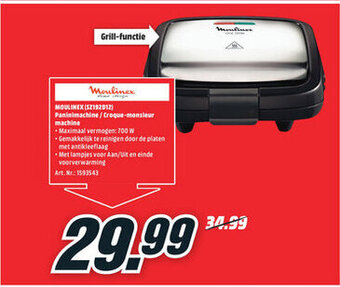 MediaMarkt Moulinex aanbieding