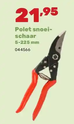 Happyland Polet snoeischaar 5-225 mm aanbieding