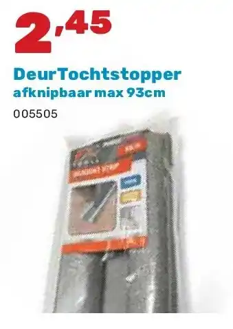 Happyland DeurTochtstopper afknipbaar max 93cm aanbieding