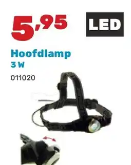 Happyland Hoofdlamp 3 W aanbieding