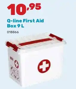 Happyland Q-line First Aid Box 9 L aanbieding