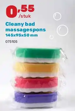 Happyland Cleany bad massagespons 145x95x50 mm aanbieding