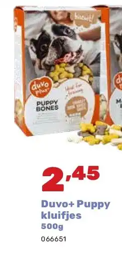 Happyland Duvo+ Puppy kluifjes 500g aanbieding