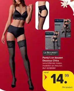 Carrefour Le bourget panty's en kousen Dessous Chics aanbieding