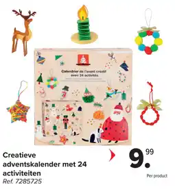 Carrefour Creatieve adventskalender met 24 activiteiten aanbieding
