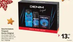 Carrefour Denim Original Geschenkdoos Triopack aanbieding