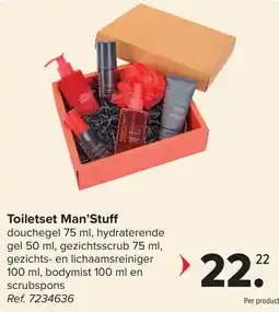Carrefour Toiletset Man❜Stuff aanbieding