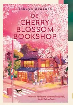 Carrefour De cherry blossom bookshop aanbieding